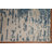 bLUE Abstract Oriental Area Rug 8x10
