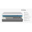 Matelas hybride à réponse rapide en mousse et à ressorts 12 po Alwyn Home Dunaverney-1524948869