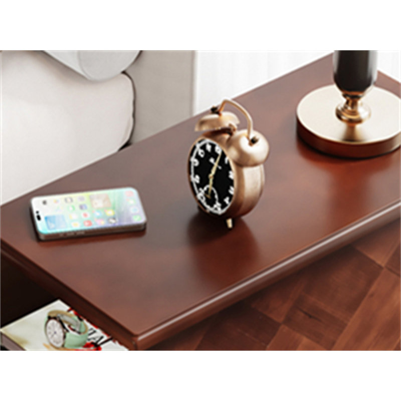 11.81" Solid Wood Narrow End Table