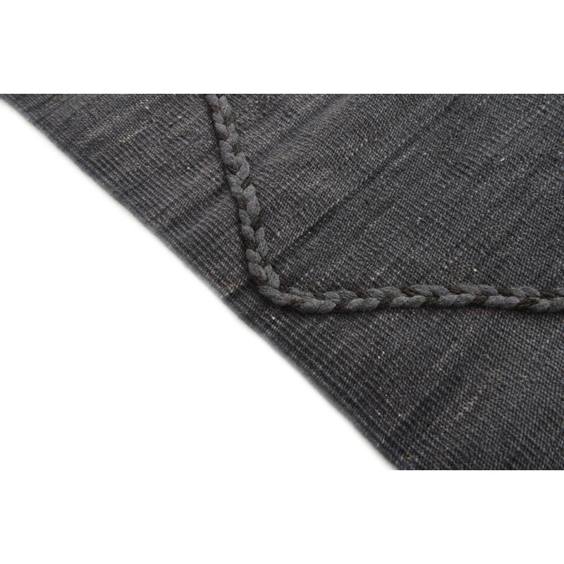 Tapis gris graphite 4 pi x 6 pi