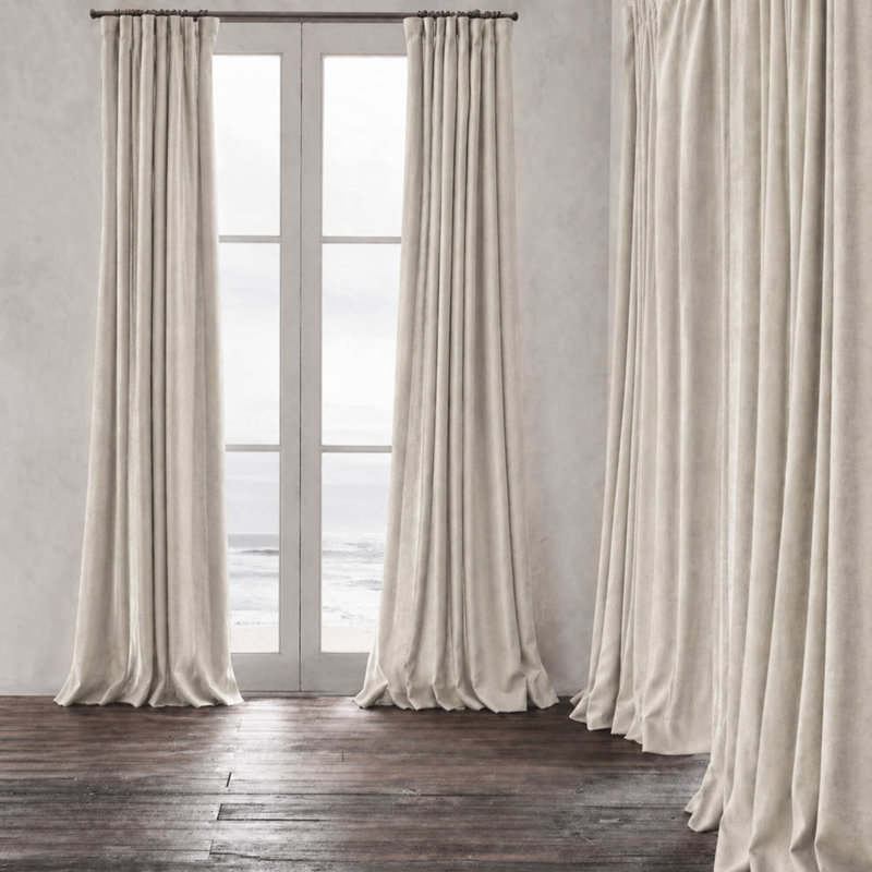 Shiny Solid Velvet | Gian Fabric, Silver
