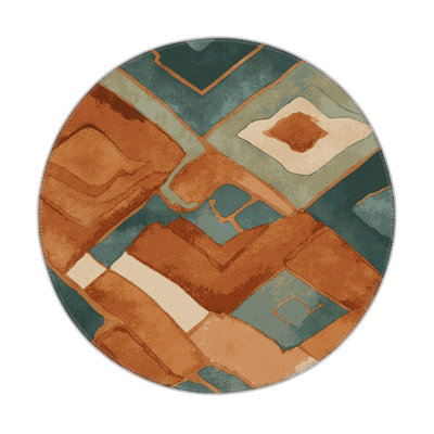 Verdant Voyage Indoor And Outdoor Area Rug
