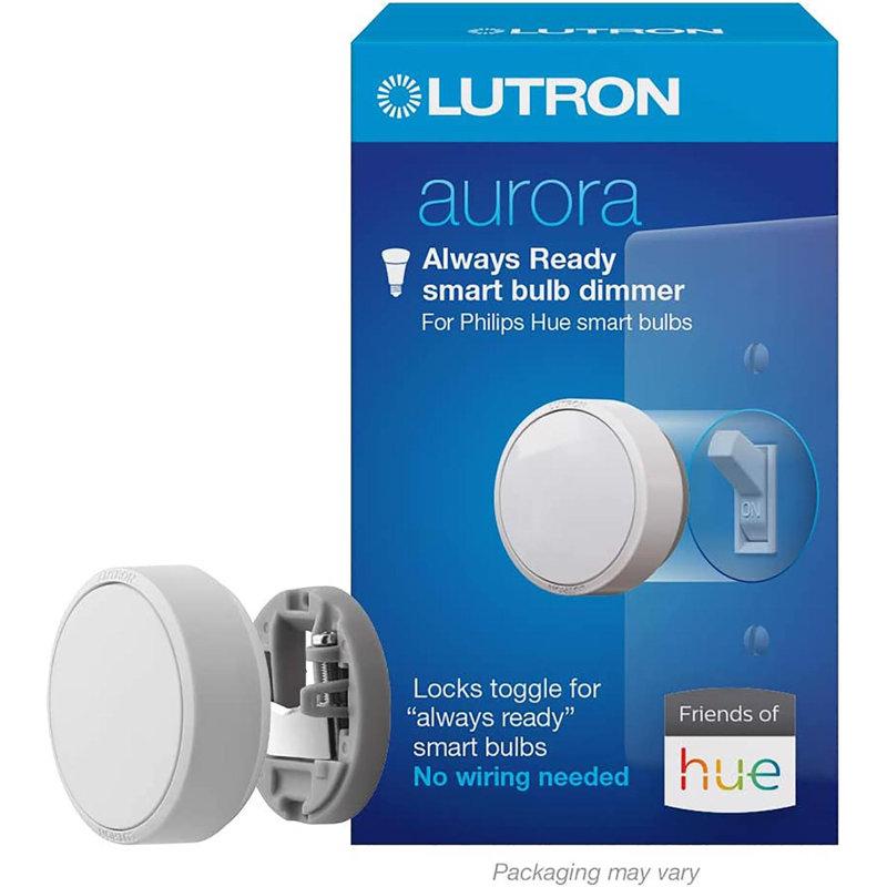 Gradateur rotatif blanc Lutron Aurora