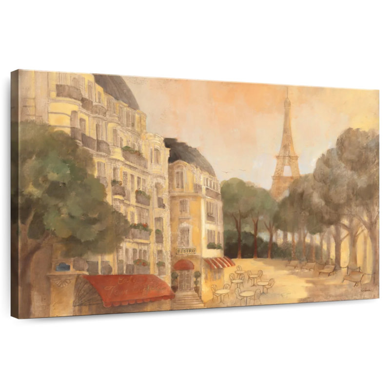 Lilie au crépuscule depuis le balcon, H 8 po x l 12 po