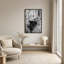 «Red Key Against Peeling Grayscale», art mural sur toile-1608748676