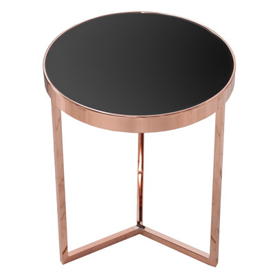 Courcelles Glass Top End Table