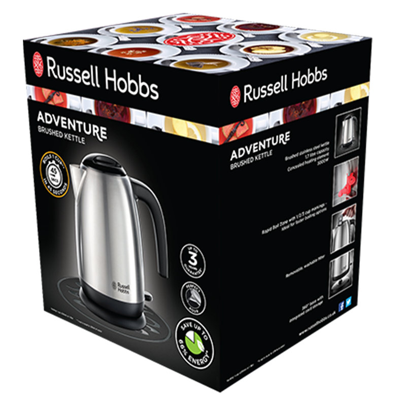 1.7L Kettle Brushed Stainless Steel
