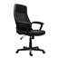 Fauteuil de direction à dossier moyen, noir