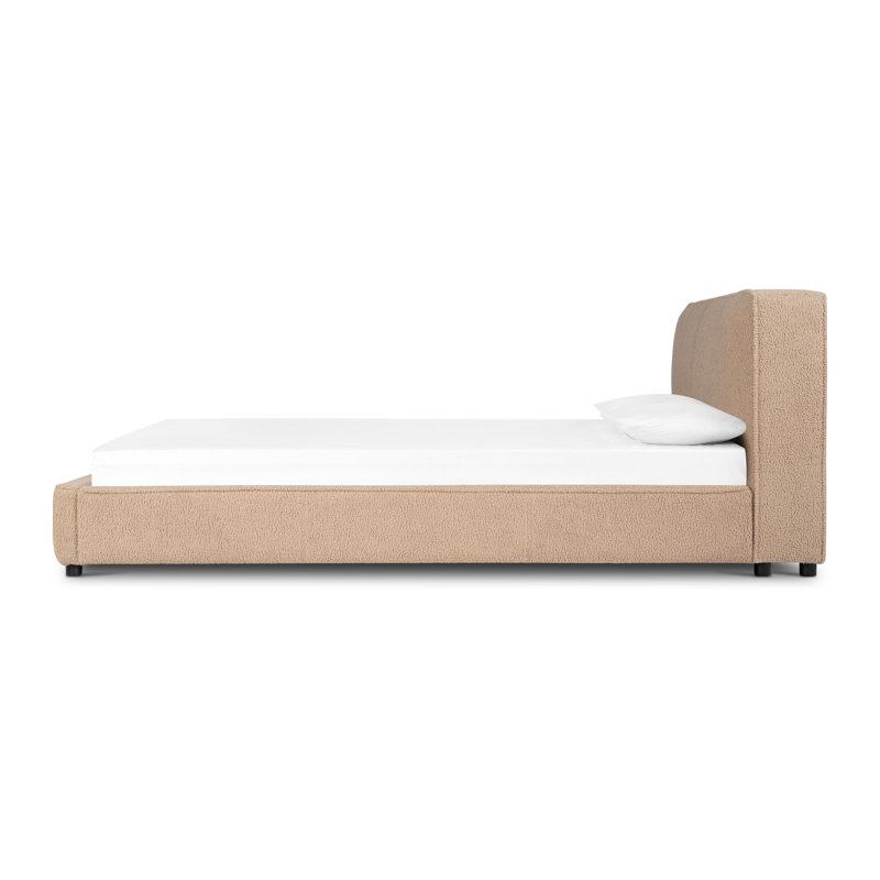 Aidan Upholstered Bed, King, Plushtone Linen