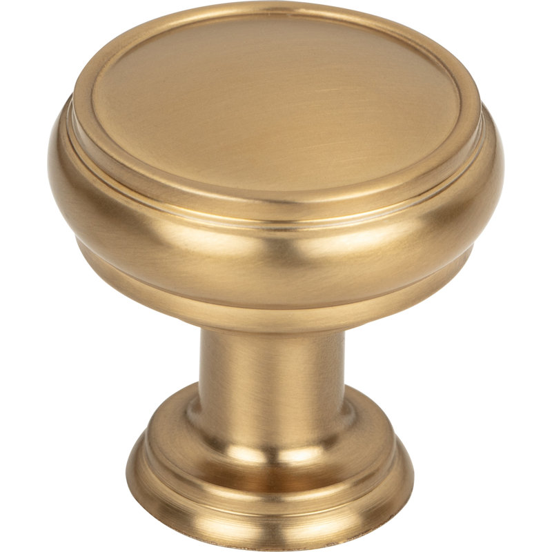 Serene Eden 1 3/16" Diameter Mushroom Knob, Honey Bronze
