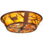Rustic Lodge 4 - Light Flush Mount