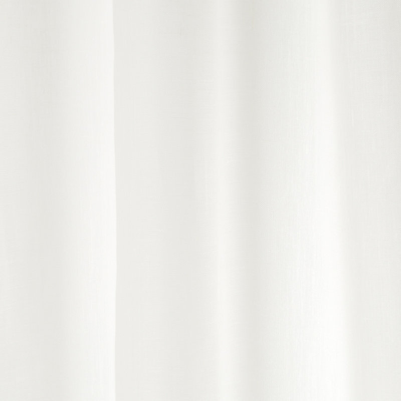 Window Library Sheers Linen Blend Fabric, Snow