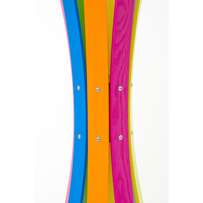 Solid Wood Freestanding Coat Rack, Multi