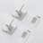 Modern Robe Hook Wall Mounted (set Of 2)-115667318
