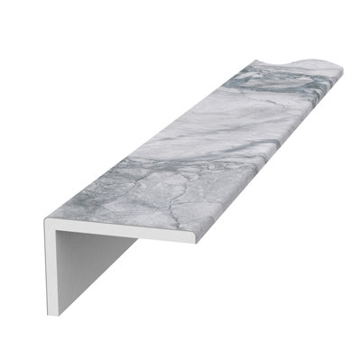 Garniture de rénovation 3 "x 95" avec rebord 2 "FlexStone en Everest