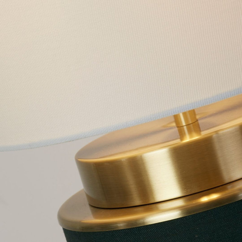 Table Lamp, Green/Gold
