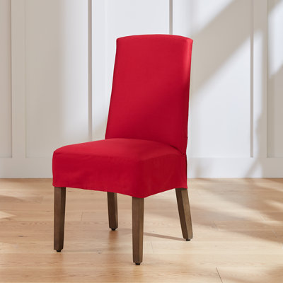 Cotton Dining Chair Slipcover
