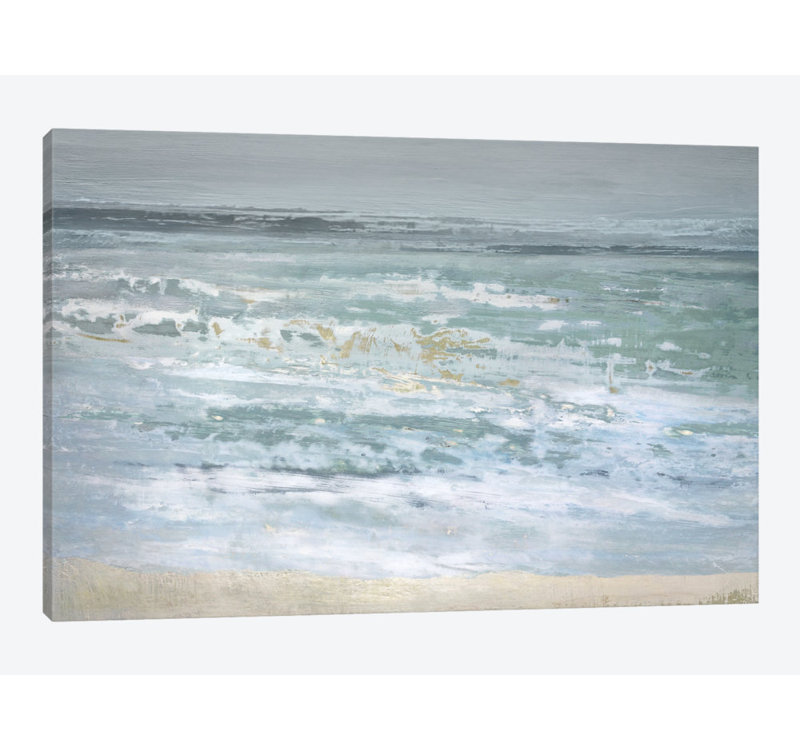 «Spindrift», reproduction sur toile tendue, H 8 po x l 12 po x p 0,75 po, Pas de tapis, Toile tendue