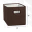 Boîte de rangement pliable en tissu, solution de rangement pliable et compacte, paquet de 2, par Superio-106569173