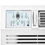 Keystone 18,800 BTU 230V Window Air Conditioner with 16,000 BTU Supplemental Heat Capability-126119483