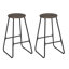 Counter Stool with Metal Frame-19580141
