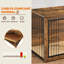 Dog Crate Furniture with 2 Doors-1564372195-1562182193