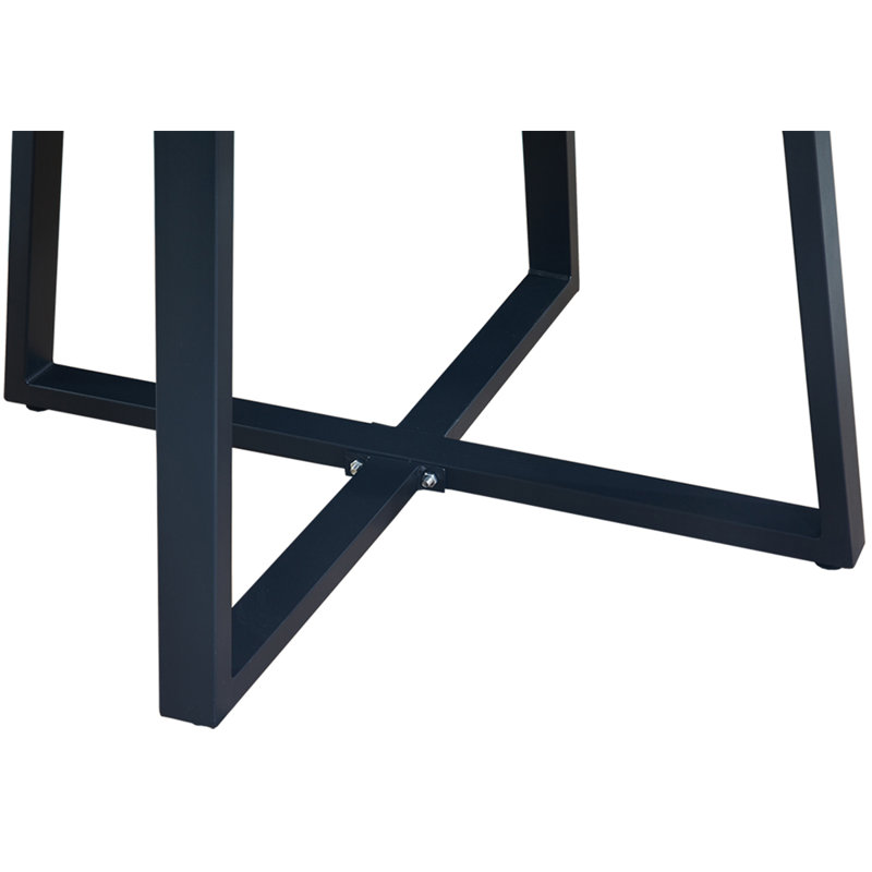 Marjory Round Metal Base Dining Table