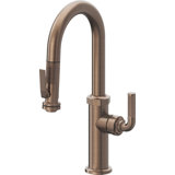 Descanso Kitchen Pull-Down Prep/Bar Faucet with Squeeze Sprayer