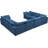 Atis Velvet U-Shaped Sectional Reversible-1359566012