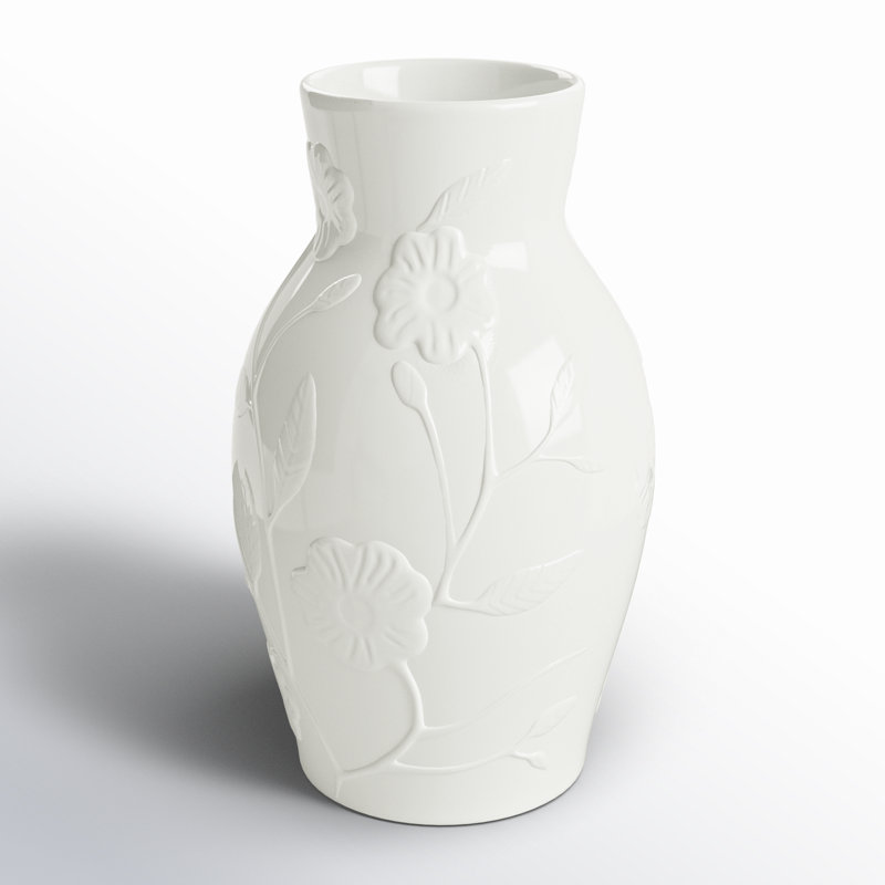 Isaac 16.5'' Handmade Ceramic Table Vase