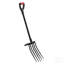 Fourche de jardin à 5 dents avec poignée en métal 41 po