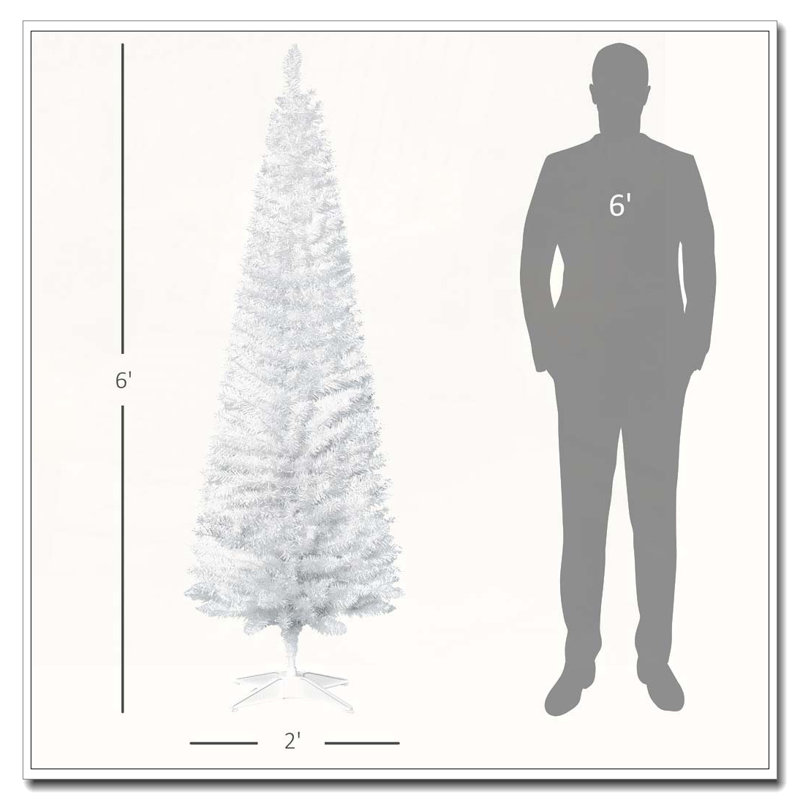 Arbre de Noël blanc