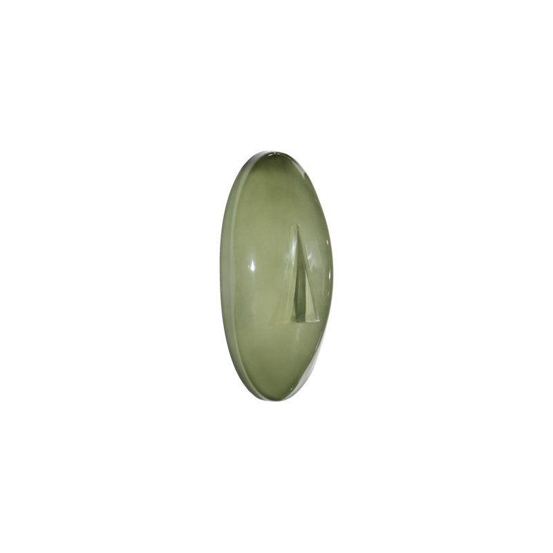 Oval Cycladic Wall Art, Blue, Green