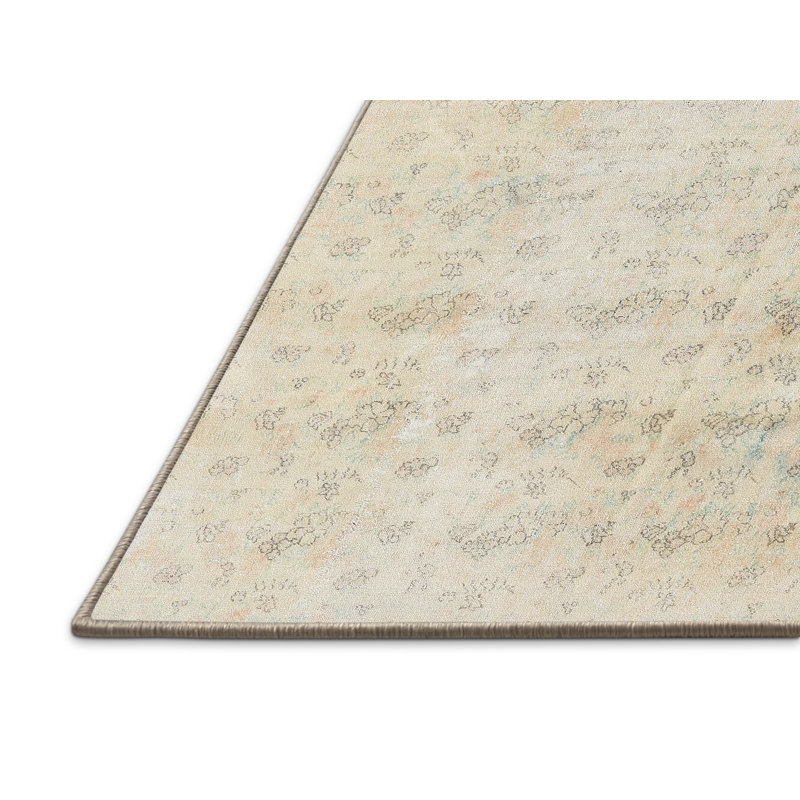 Floral Indoor Rug, Rectangle 8' x 10'