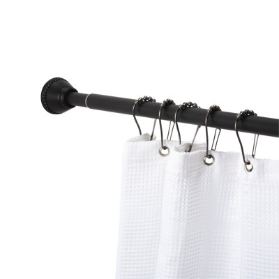 72 in. Straight Tension Shower Curtain Pole