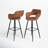 Lake Upholstered Counter Stool with Metal Frame-308806266-303832044