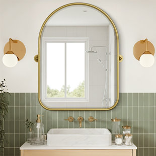 Metal Arch Mirror