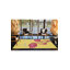 Yellow Tones Colorful Flamingo Animal Pattern Decorative Washable Rug
