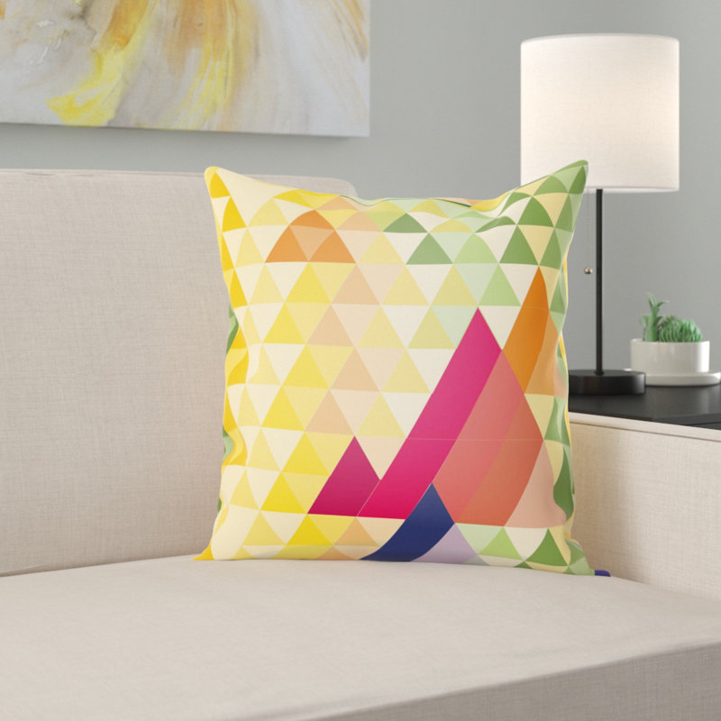 Arianna Geometric Square Cushion Cover, 60 x 60cm