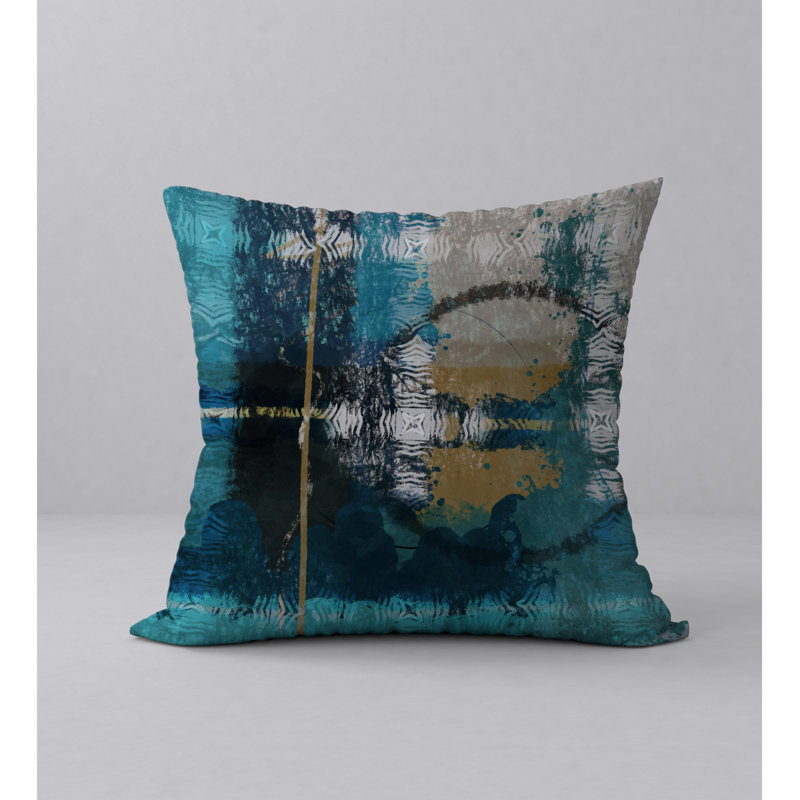 Housse de coussin carrée/insert, 24 po x 24 po