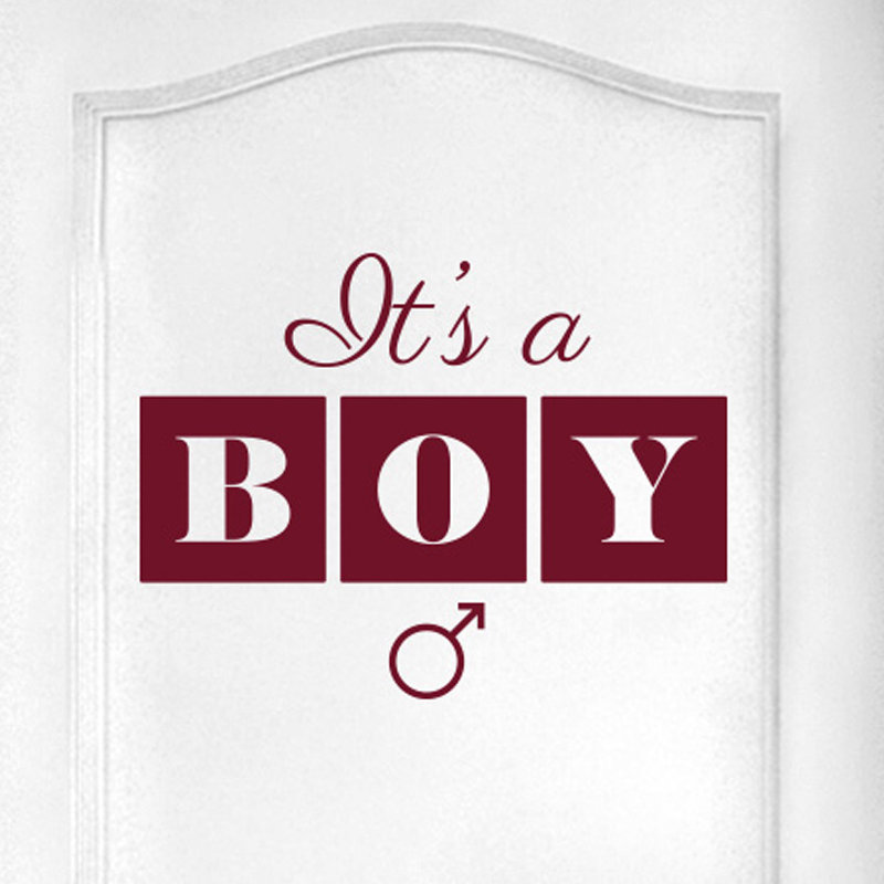 Wall Decal, Burgundy