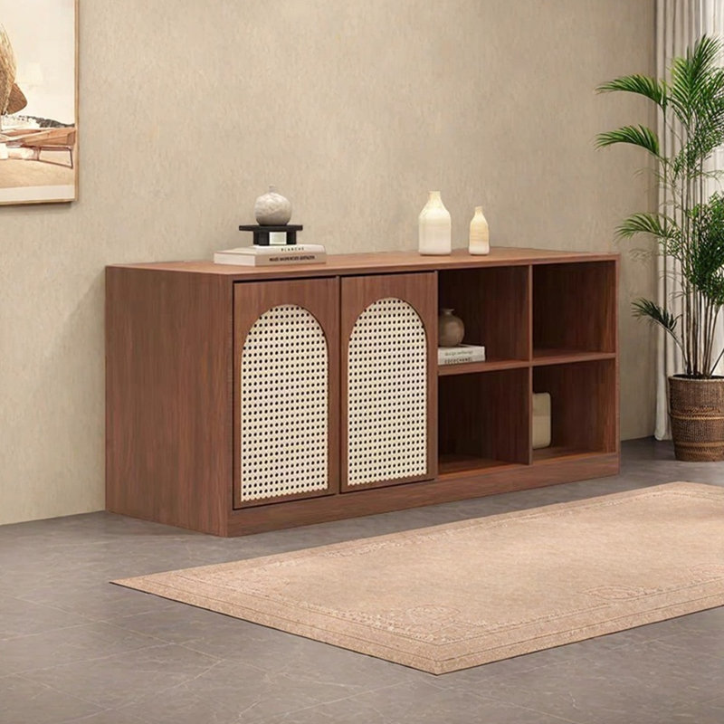 Vitrine moderne et simple, H 35,43 po x l 70,86 po x P 23,62 po