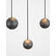 10 - Light Black LED Cluster Pendant