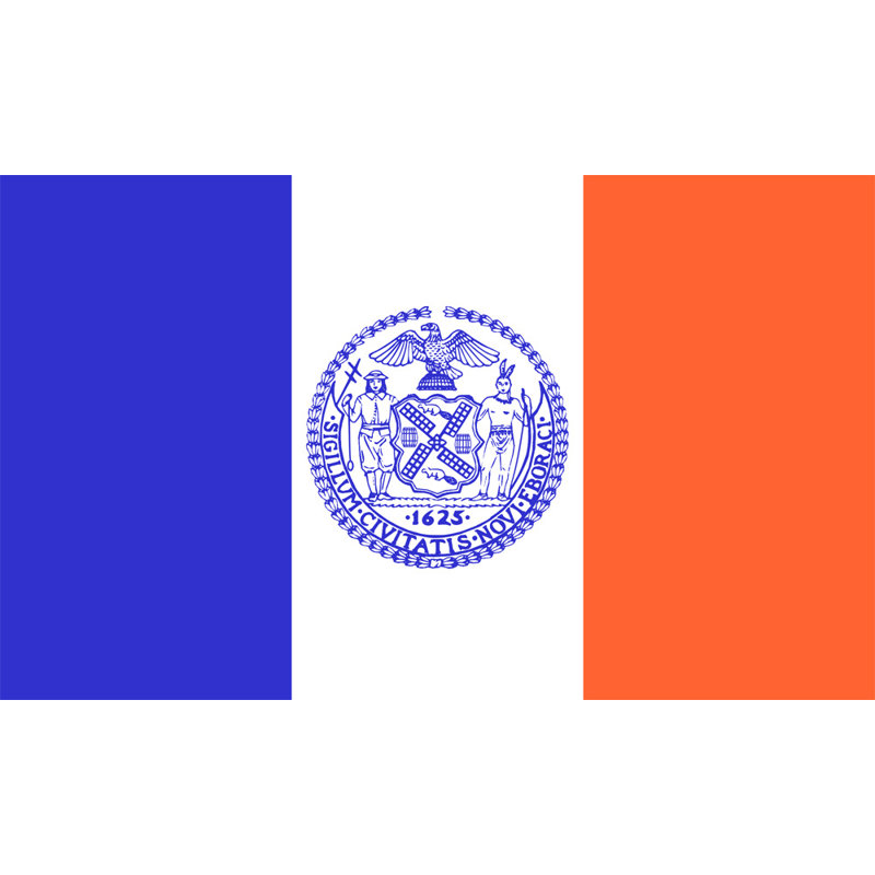 New York, New York, H 24 po x l 40 po