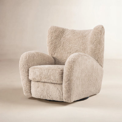 Toph Pine Swivel Armchair