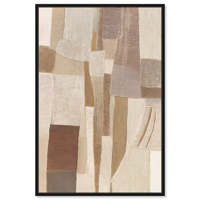 Art mural bohème Grain of the Earth II par Art Remedy, cadre noir, 36 x 54