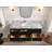 Roswell Floating 60'' Single Bathroom Vanity with Marble Top