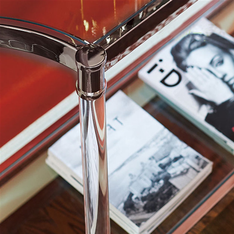 Modern transparent acrylic console table
