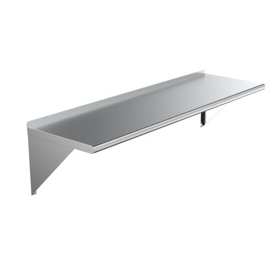 Stainless Steel Wall Mount Shelf