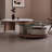 Retro-style microcrystalline coffee table
